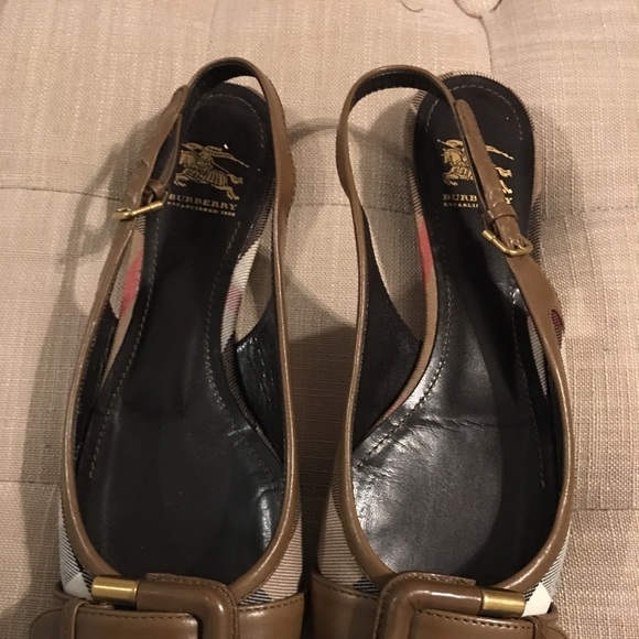 Burberry check flats size 40/9 - Picture 3 of 8